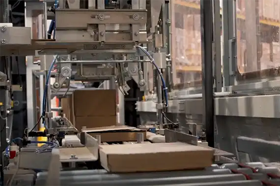 Photo de l'intérieur d'une machine e-jivaro SAVOYE