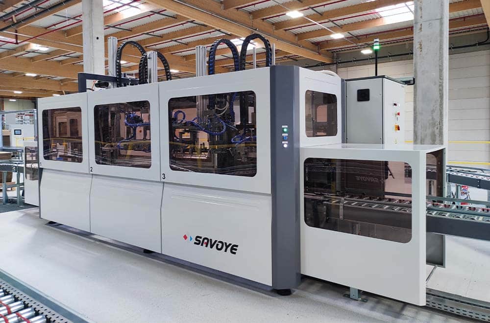 Machine d'emballage automatisé SAVOYE