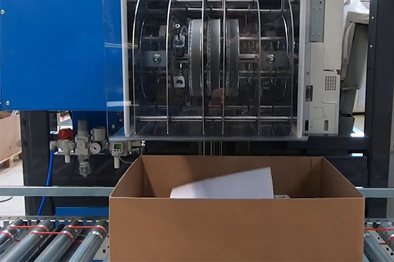 Machine d'emballage automatisé SAVOYE