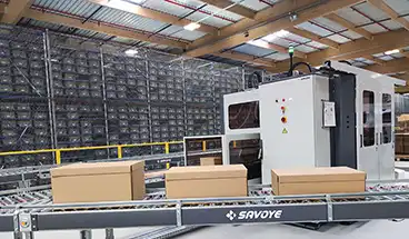 La machine d'emballage Jivaro de SAVOYE